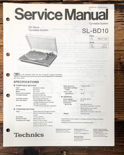 Technics bd10 record player - technics,
